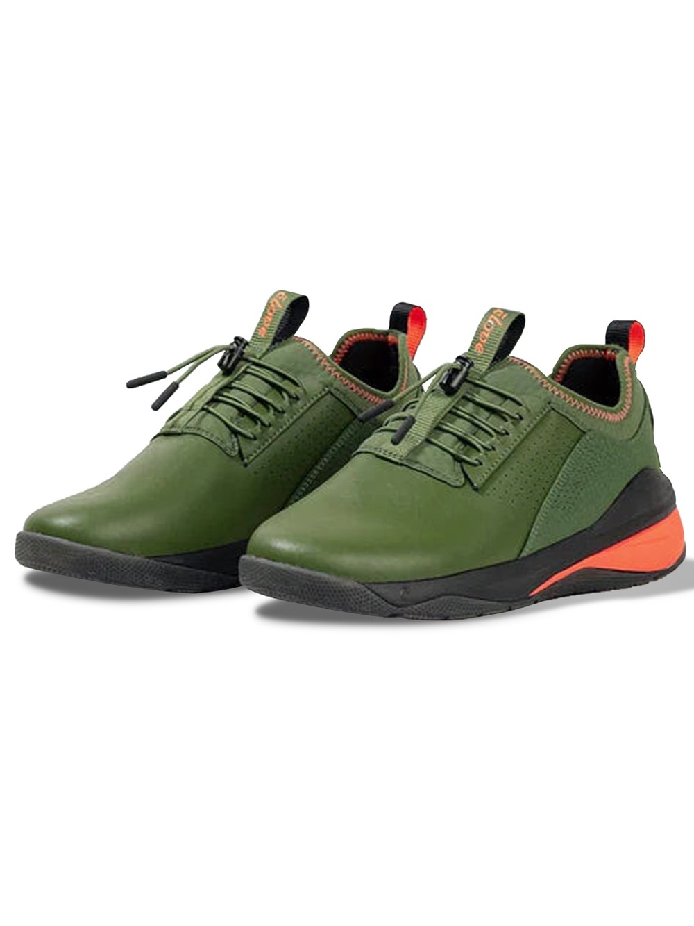 Women’s Junioer Green Clove Healthcare Sneakers with Pink Accent